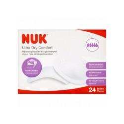 Nuk Επιθέματα Στήθους Ultra Dry Comfort 24 Τεμ.