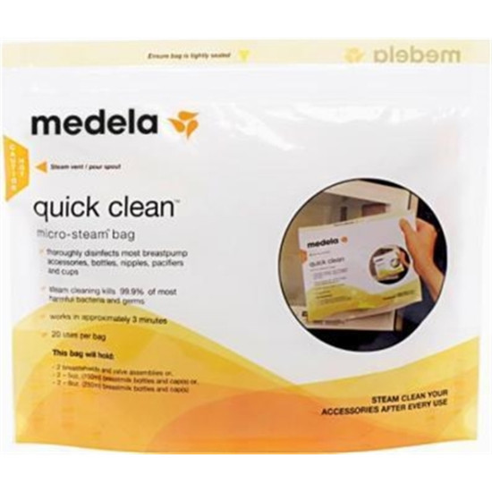 Medela Σάκοι Αποστείρωσης για φούρνο μικροκυμάτων Quick Clean Microwave Bags 5 Τεμ.