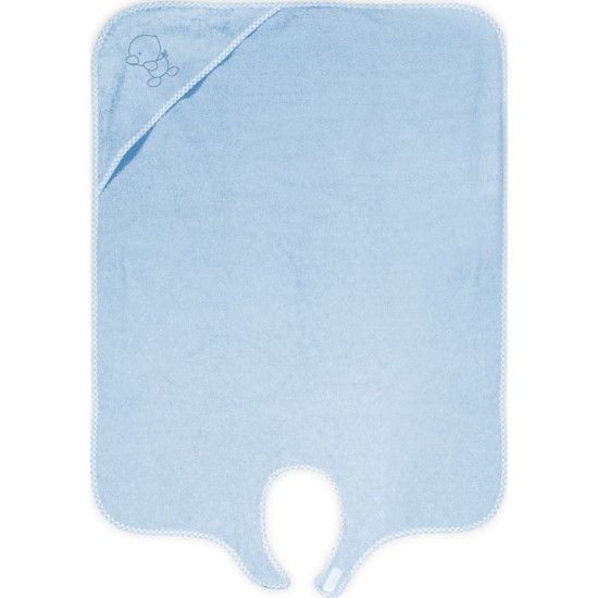 Lorelli Βρεφική Πετσέτα - Μπουρνούζι Bath Towel Duo 80x100cm Blue 20810320004