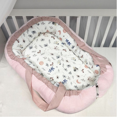 ABO Βρεφική Φωλιά Ύπνου Flowers & Butterflies