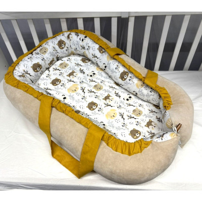 ABO Βρεφική Φωλιά Ύπνου Forest White