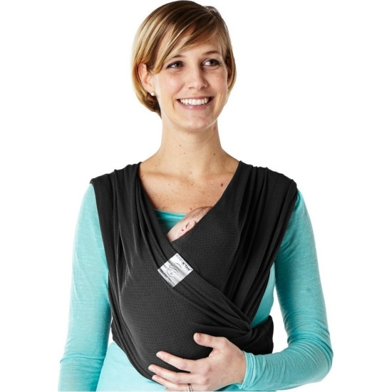 Baby Ktan Μάρσιπος Baby Carrier Breeze Black (Αεριζόμενο Ύφασμα)