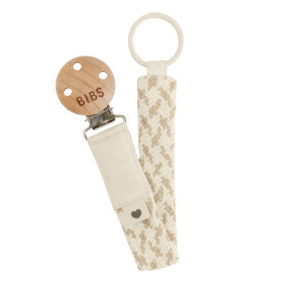 Bibs Κλιπ Πιπίλας Ivory/Vanilla