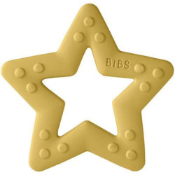 Bibs Μασητικό Οδοντοφυίας Αστέρι Mustard