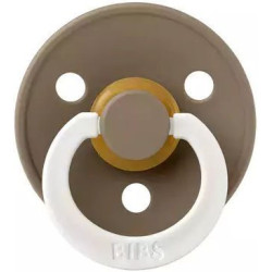 Bibs Πιπίλα 1τμχ Colour Latex No1 Dark Oak Glow