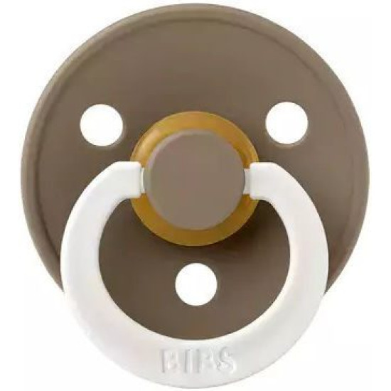 Bibs Πιπίλα 1τμχ Colour Latex No1 Dark Oak Glow