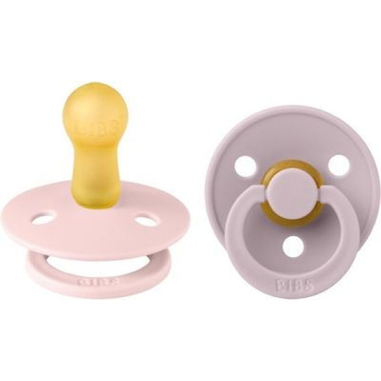 Bibs Πιπίλες 2τμχ Colour Latex No2 Blossom/Dusty Lilac