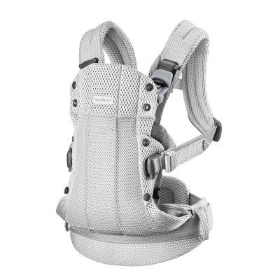 BabyBjorn Μάρσιπος Harmony 3D Mesh Silver