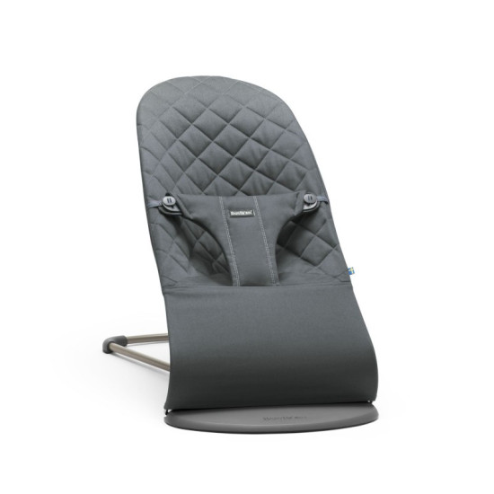 BabyBjorn Ρηλάξ Bliss, Woven, Classic quilt, Anthracite