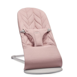 BabyBjorn Ρηλάξ Bliss, Woven, Petal quilt, Dusty Pink