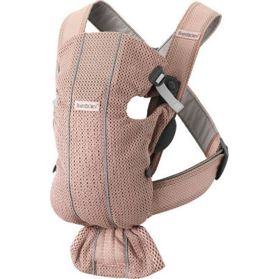 BabyBjorn Μάρσιπος Mini 3D Mesh Dusty Pink
