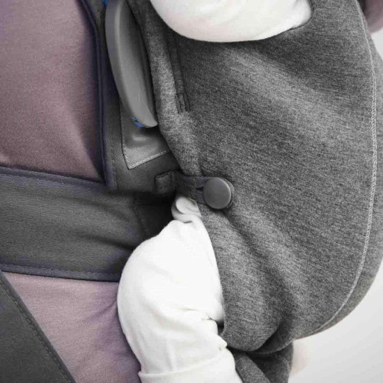 BabyBjorn Μάρσιπος Mini 3D Jersey Charcoal Grey