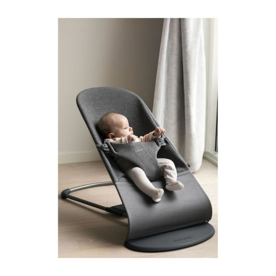 BabyBjorn Ρηλάξ Bliss, 3D Jersey, Charcoal Grey