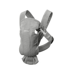 BabyBjorn Μάρσιπος Mini 3D Mesh Grey