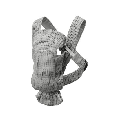BabyBjorn Μάρσιπος Mini 3D Mesh Grey