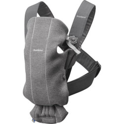 BabyBjorn Μάρσιπος Mini 3D Jersey Dark Grey