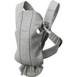 BabyBjorn Μάρσιπος Mini 3D Jersey Light Grey