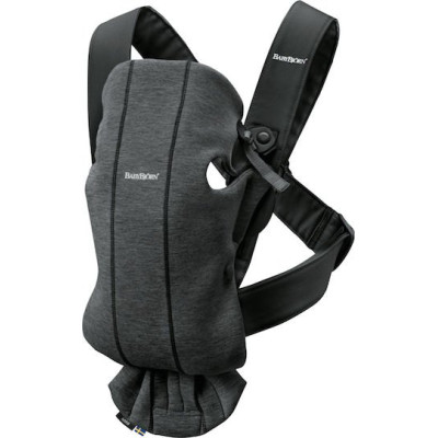 BabyBjorn Μάρσιπος Mini 3D Jersey Charcoal Grey