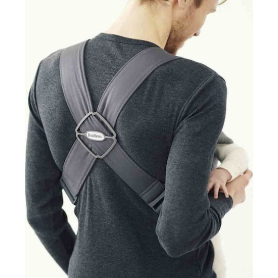 BabyBjorn Μάρσιπος Mini 3D Jersey Charcoal Grey