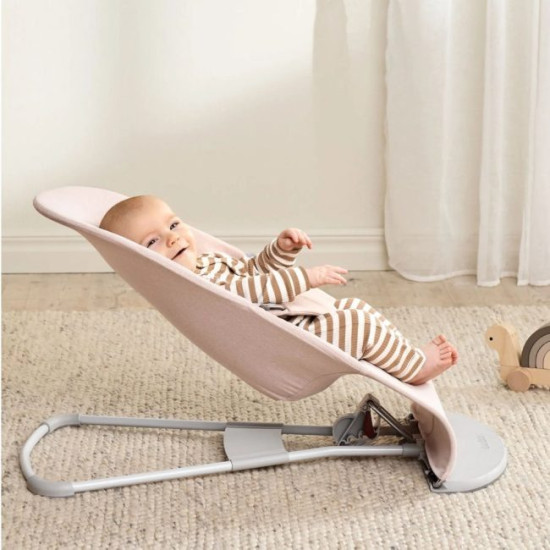 BabyBjorn Ρηλάξ Bliss, Woven, Melange, Light Pink