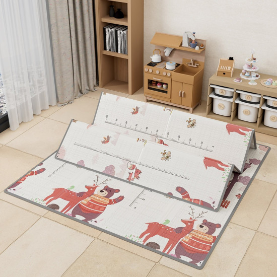 Bebe Stars Χαλάκι Δραστηριοτήτων Διπλής Όψης 150x150cm