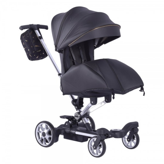 Bebe Stars Ηλεκτρικό Καρότσι Smart Ride Mαύρο