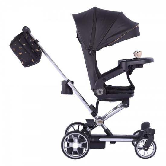 Bebe Stars Ηλεκτρικό Καρότσι Smart Ride Mαύρο
