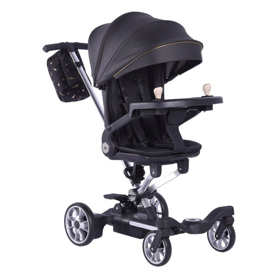 Bebe Stars Ηλεκτρικό Καρότσι Smart Ride Mαύρο