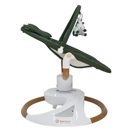 Bebe Stars Ηλεκτρική Κούνια Snuggle Forest Green