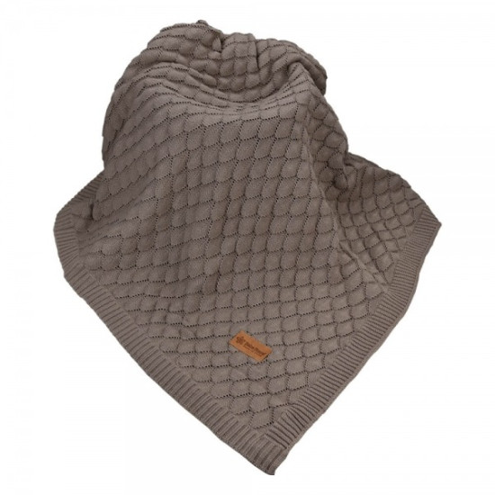 Bebe Stars Πλεκτή Κουβέρτα Κρεβατιού Beige