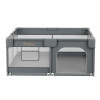 Bebe Stars Παρκοκρέβατο Τετράγωνο 150x150cm Playzen Grey