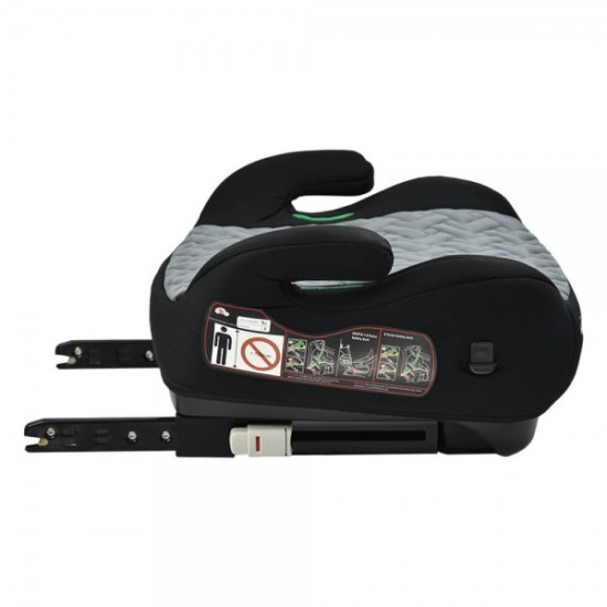 Bebe Stars Κάθισμα Αυτοκινήτου Booster ISOFIX Grey 954-186