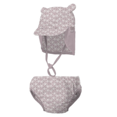 BimbiDreams Σετ Μαγιό-Πάνα με Καπέλο UV50 Starfish 3-9M
