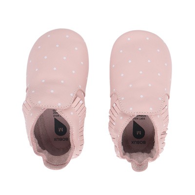 Bobux Soft sole Δερμάτινο Βρεφικό Παπούτσι Twinkle Blossom