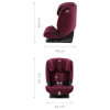 Britax Evolvafix Isofix  i-Size Κάθισμα Αυτοκινήτου 76-150cm Midnight Grey