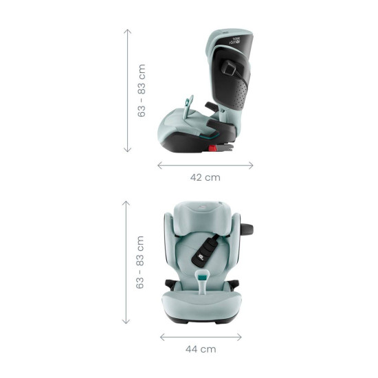 Britax Kidfix Pro Classic i-size Kάθισμα Αυτοκινήτου 100-150cm Midnight Grey