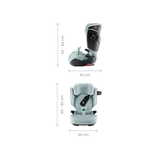 Britax Kidfix Pro Style i-size Kάθισμα Αυτοκινήτου 100-150cm Harbor Blue