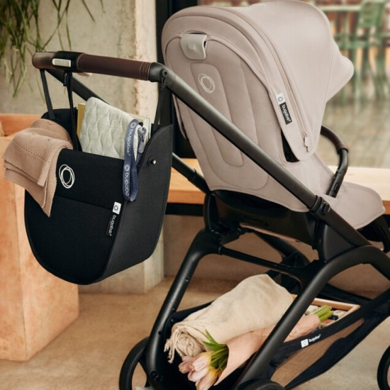 Bugaboo Καρότσι Dragonfly Complete Black/Desert Taupe