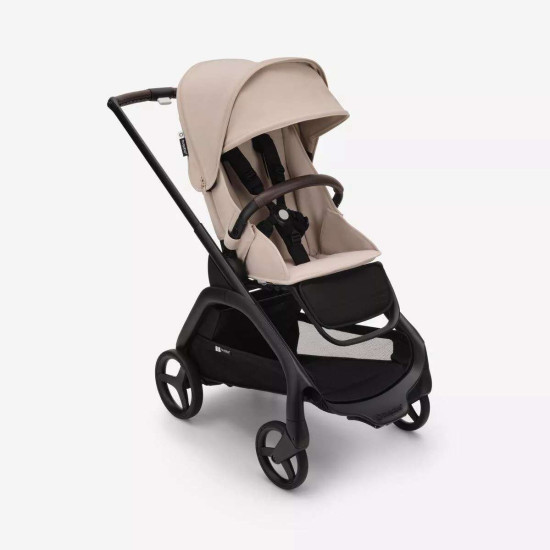 Bugaboo Καρότσι Dragonfly Complete Black/Desert Taupe