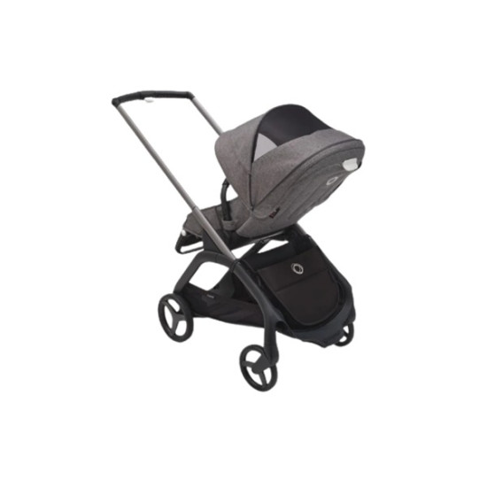Bugaboo Καρότσι Dragonfly Complete Graphite/ Grey Melange