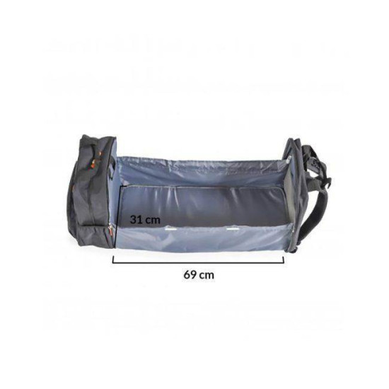 Cangaroo Liana Τσάντα - Αλλαξιέρα Backpack 2in1 Black
