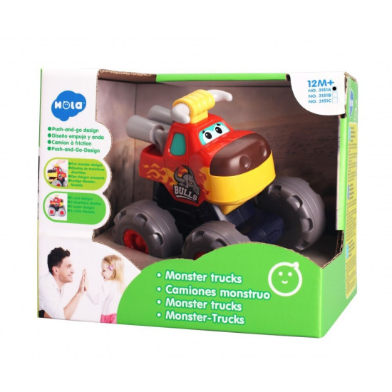 Hola Toys Αυτοκινητάκι Friction Bull Truck