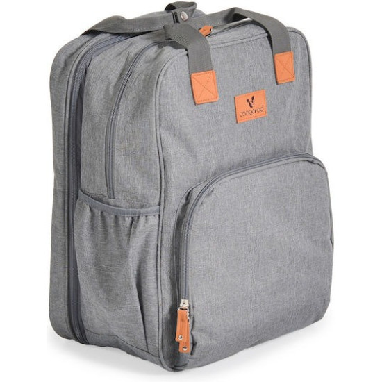Cangaroo Liana Τσάντα - Αλλαξιέρα Backpack 2in1 Grey