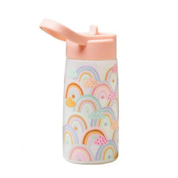 ChicMic Bioloco Παγούρι με Καλαμάκι Rainbows in the Sky 350ml