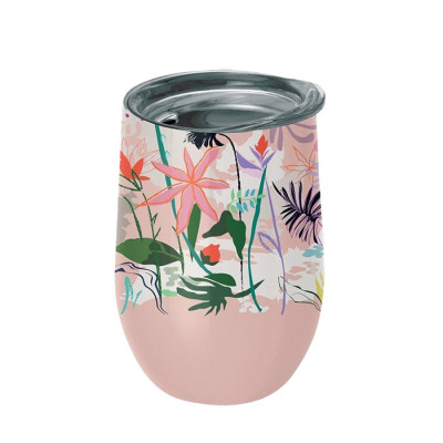 Chic Mic Bioloco Ποτήρι Θερμός Marsh Flowers 420ml BEO143
