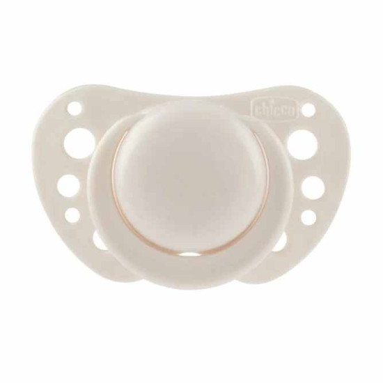 Chicco Πιπίλα Σιλικόνη PhysioForma Air 6-16Μ Μπεζ-Μπορντώ