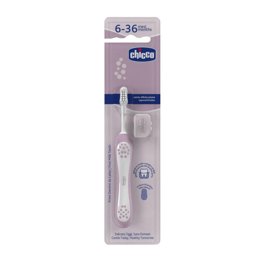 Chicco Οδοντόβουρτσα Indigo 6-36m Λιλά