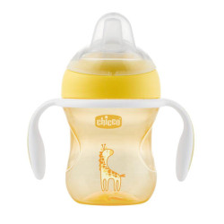 Chicco Transition Cup Εκπαιδευτικό κύπελλο 200ml 4Μ+ Ουδέτερο