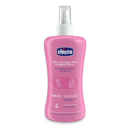 Chicco Λάδι Για Μασαζ 4 σε 1 Για Πριν Και Μετά Την Γέννα