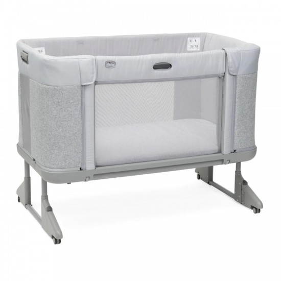 Chicco Next2Me Forever Λίκνο-Παρκοκρέβατο Ash Grey